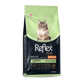 REFLEX PLUS HYPOALLERGENIC STERILISED ADULT CAT ΚΟΤΟΠΟΥΛΟ 15kg