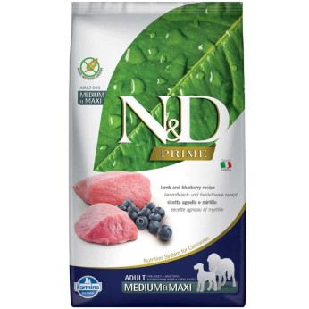 ND PRIME LAMB AND BLUEBERRY ADULT MEDIUM MAXI 12kg