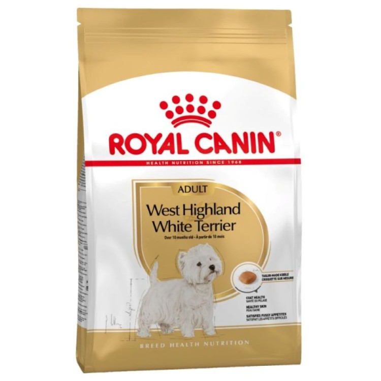 ROYAL CANIN WEST HIGHLAND WHITE TERRIER ADULT DOG 3kg
