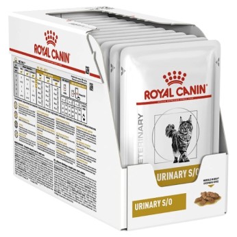 ROYAL CANIN VETERINARY DIET URINARY S/O ADULT CAT CHICKEN MORSELS IN GRAVY 12x85gr