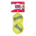 KONG SQUEAKER AIR DOG TENNIS BALL MEDIUM ΚΙΤΡΙΝΟ 3pcs