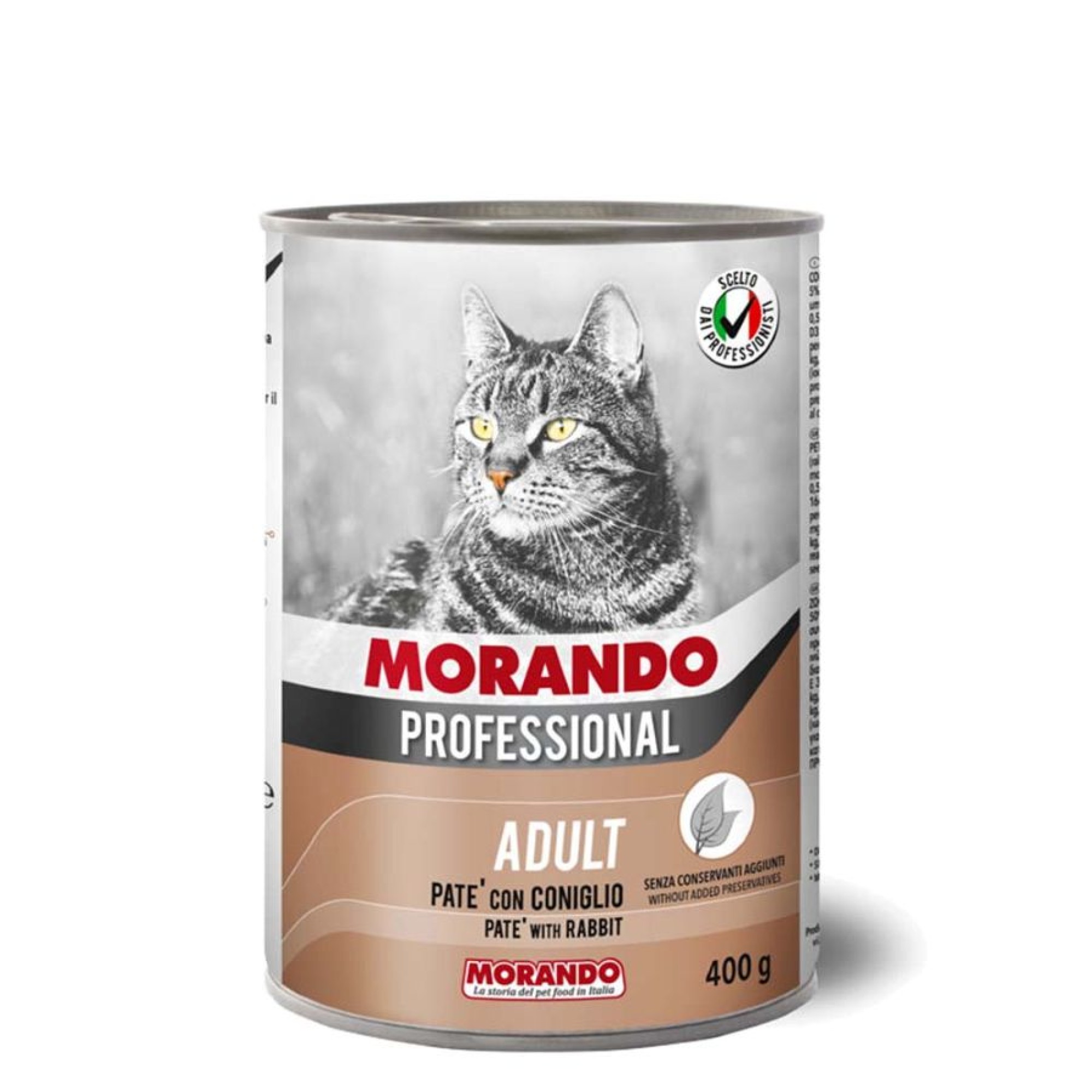 MORANDO PROFESSIONAL ADULT CAT WET FOOD ΚΟΥΝΕΛΙ ΠΑΤΕ 400gr
