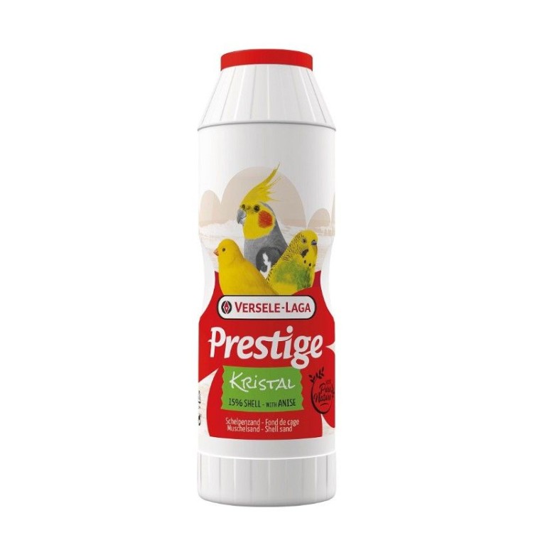 VERSELE LAGA PRESTIGE KRISTAL SHELL SAND ΛΕΥΚΗ ΑΜΜΟΣ ΚΟΧΥΛΙΩΝ ΓΙΑ ΠΤΗΝΑ 2kg