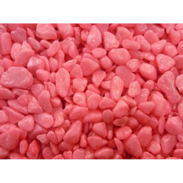 PET CAMELOT ΔΙΑΚΟΣΜΗΤΙΚΟ ΧΑΛΙΚΙ ΡΟΖ 5mm 1kg
