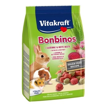 VITAKRAFT BONBINOS ΛΙΧΟΥΔΙΕΣ ΓΙΑ ΤΡΩΚΤΙΚΑ ΜΕ ΠΑΝΤΖΑΡΙ 40gr