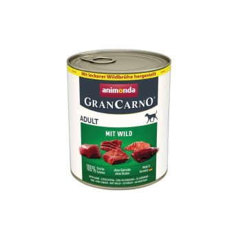 ANIMONDA GRAN CARNO ADULT DOG WET FOOD ΚΥΝΗΓΙ ΚΑΙ ΓΑΛΟΠΟΥΛΑ 800gr
