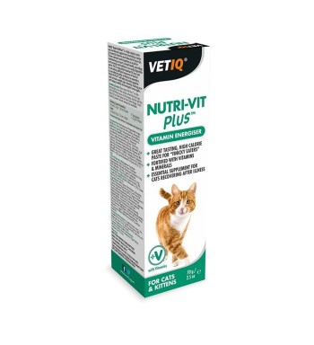 VETIQ NUTRIVIT PLUS CAT AND KITTEN ΣΥΜΠΛΗΡΩΜΑ ΔΙΑΤΡΟΦΗΣ ΣΕ ΠΑΣΤΑ 70gr