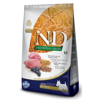 ND LOW GRAIN LAMB AND BLUEBERRY ADULT MINI 2.5kg ND LOW GRAIN LAMB AND BLUEBERRY ADULT MINI 2.5kg