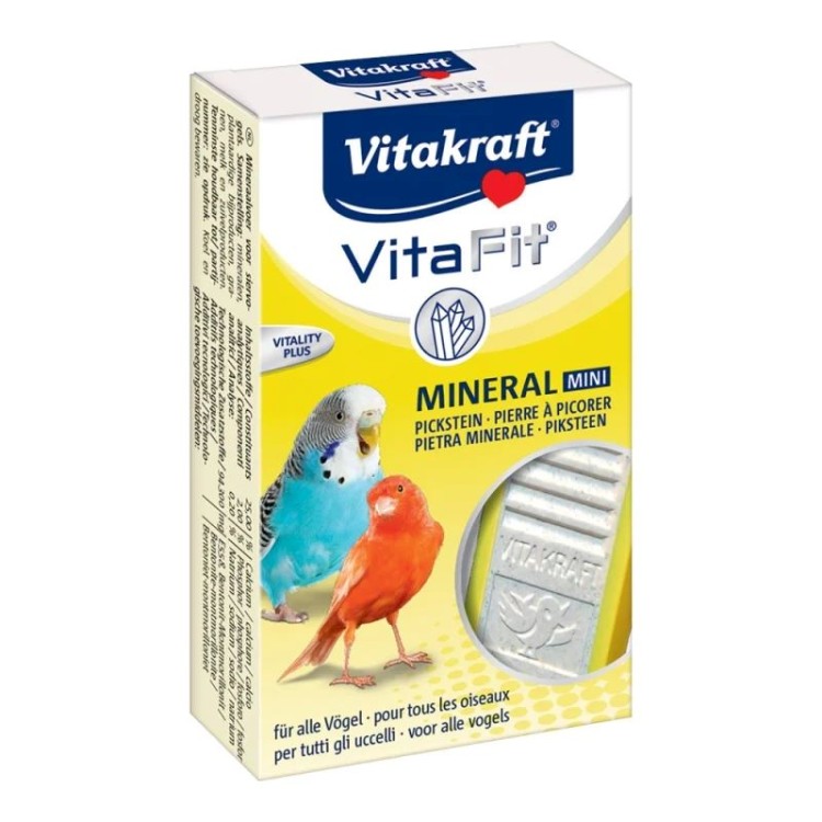VITAKRAFT VITA FIT MINERAL SOFT ΠΕΤΡΑ ΑΣΒΕΣΤΙΟΥ ΩΔΙΚΩΝ ΠΤΗΝΩΝ 35gr VITAKRAFT VITA FIT MINERAL SOFT ΠΕΤΡΑ ΑΣΒΕΣΤΙΟΥ ΩΔΙΚΩΝ ΠΤΗΝΩΝ 35gr