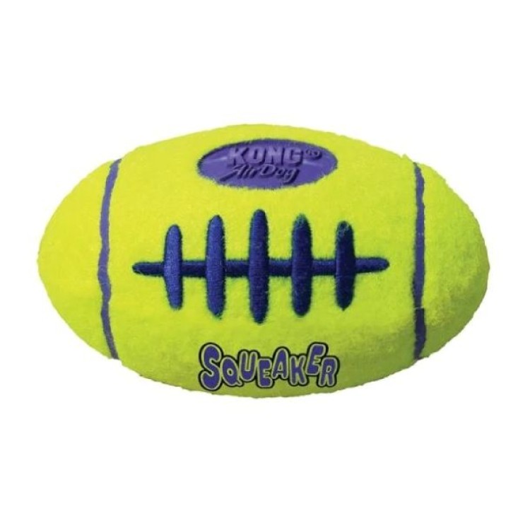 KONG SQUEAKER FOOTBALL MEDIUM AIRDOG ΠΑΙΧΝΙΔΙ ΣΚΥΛΟΥ ΚΙΤΡΙΝΟ