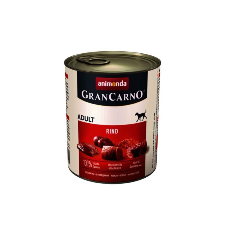ANIMONDA GRAN CARNO ADULT DOG WET FOOD ΒΟΔΙΝΟ 800gr ANIMONDA GRAN CARNO ADULT DOG WET FOOD ΒΟΔΙΝΟ 800gr