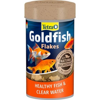 TETRA GOLDFISH FLAKES ΤΡΟΦΗ ΣΕ ΝΙΦΑΔΕΣ ΓΙΑ ΧΡΥΣΟΨΑΡΑ ΚΑΙ ΨΑΡΙΑ ΚΡΥΟΥ ΝΕΡΟΥ 500ml 100gr