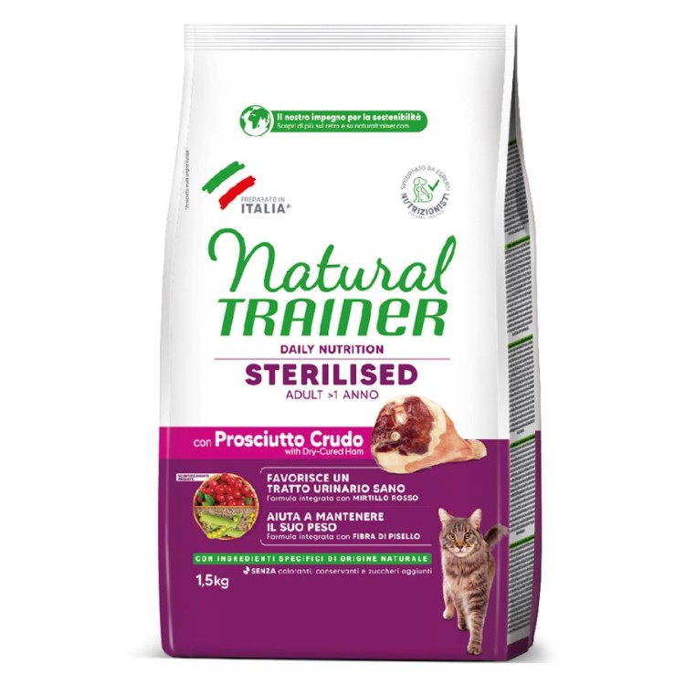 NATURAL TRAINER STERILIZED ADULT CAT ΠΡΟΣΟΥΤΟ 1.5kg NATURAL TRAINER STERILIZED ADULT CAT ΠΡΟΣΟΥΤΟ 1.5kg