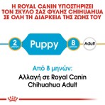 ROYAL CANIN CHIHUAHUA PUPPY DOG 500gr