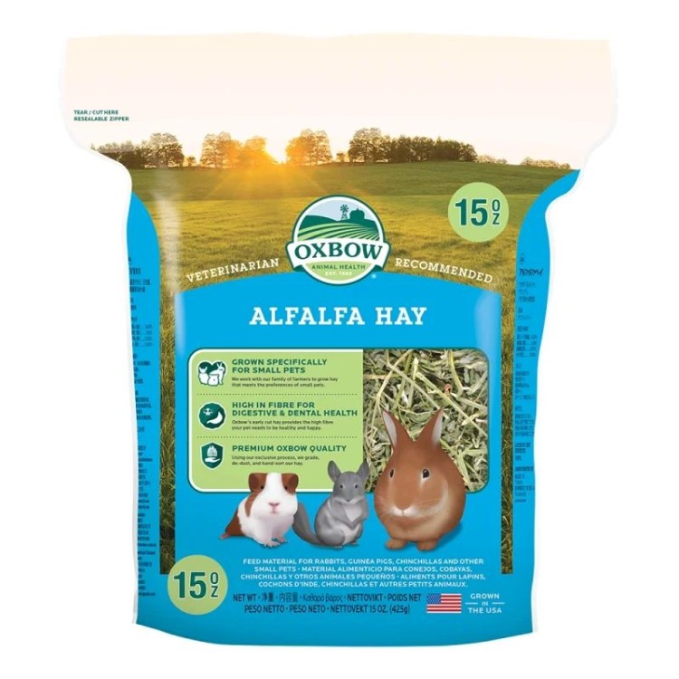 OXBOW ALFALFA HAY ΧΟΡΤΟ ΤΡΩΚΤΙΚΩΝ 425gr