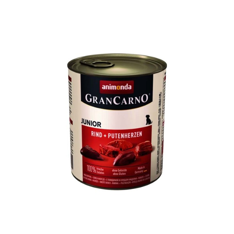 ANIMONDA GRAN CARNO JUNIOR DOG WET FOOD ΚΑΡΔΙΑ ΒΟΔΙΝΟΥ KAI ΓΑΛΟΠΟΥΛΑ 800gr ANIMONDA GRAN CARNO JUNIOR DOG WET FOOD ΚΑΡΔΙΑ ΒΟΔΙΝΟΥ KAI ΓΑΛΟΠΟΥΛΑ 800gr