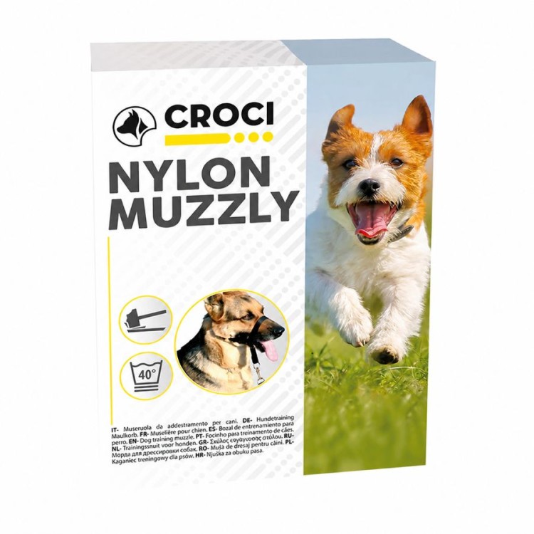 CROCI NYLON TRAINING MUZZLY ΦΙΜΩΤΡΟ ΕΚΠΑΙΔΕΥΣΗΣ ΣΚΥΛΟΥ Νο5 CROCI NYLON TRAINING MUZZLY ΦΙΜΩΤΡΟ ΕΚΠΑΙΔΕΥΣΗΣ ΣΚΥΛΟΥ Νο5