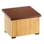 FERPLAST KENNEL BAITA 100 ΣΠΙΤΑΚΙ ΣΚΥΛΟΥ ΞΥΛΙΝΟ 121x78x78,5 cm