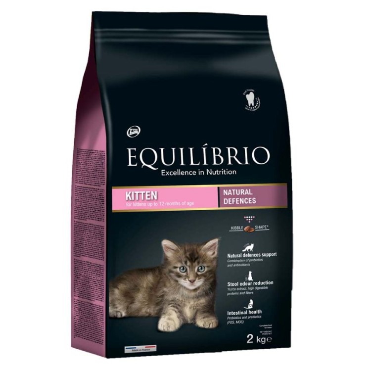 EQUILIBRIO KITTEN CAT NATURAL DEFENCES 2kg