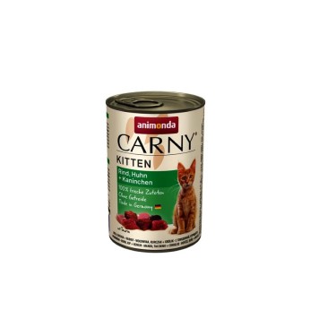 ANIMONDA CARNY GRAIN FREE KITTEN CAT WET FOOD ΒΟΔΙΝΟ ΚΟΤΟΠΟΥΛΟ ΚΑΙ ΚΟΥΝΕΛΙ 400gr