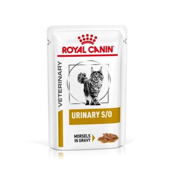 ROYAL CANIN VETERINARY DIET URINARY S/O ADULT CAT CHICKEN MORSELS IN GRAVY 85gr
