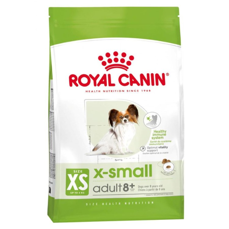 ROYAL CANIN ADULT DOG XSMALL 8 PLUS 1.5kg ROYAL CANIN ADULT DOG XSMALL 8 PLUS 1.5kg