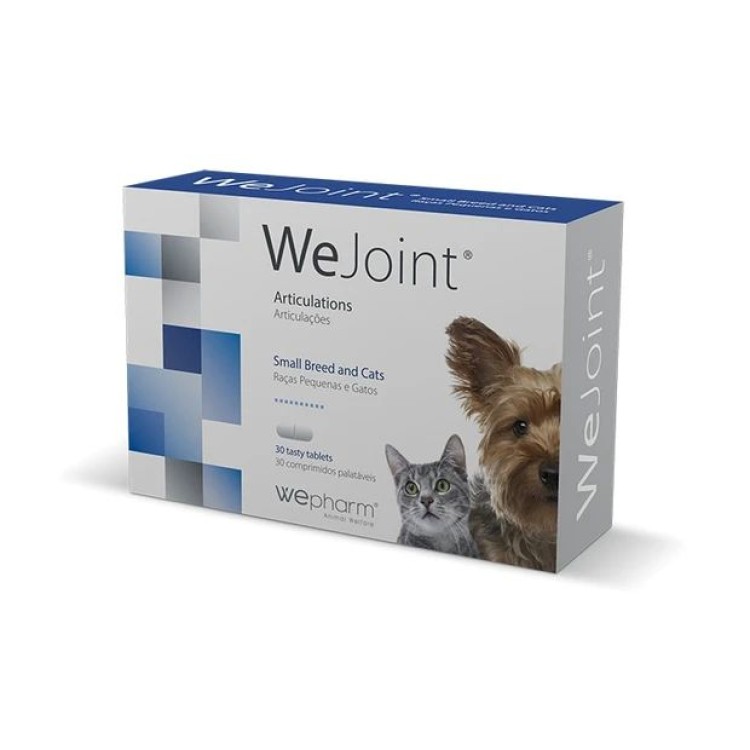WEPHARM WEJOINT SMALL BREEDS ΣΥΜΠΛΗΡΩΜΑ ΔΙΑΤΡΟΦΗΣ ΧΟΝΔΡΟΠΡΟΣΤΑΤΕΥΤΙΚΟ ΣΚΥΛΟΥ ΚΑΙ ΓΑΤΑΣ 30 ΔΙΣΚΙΑ