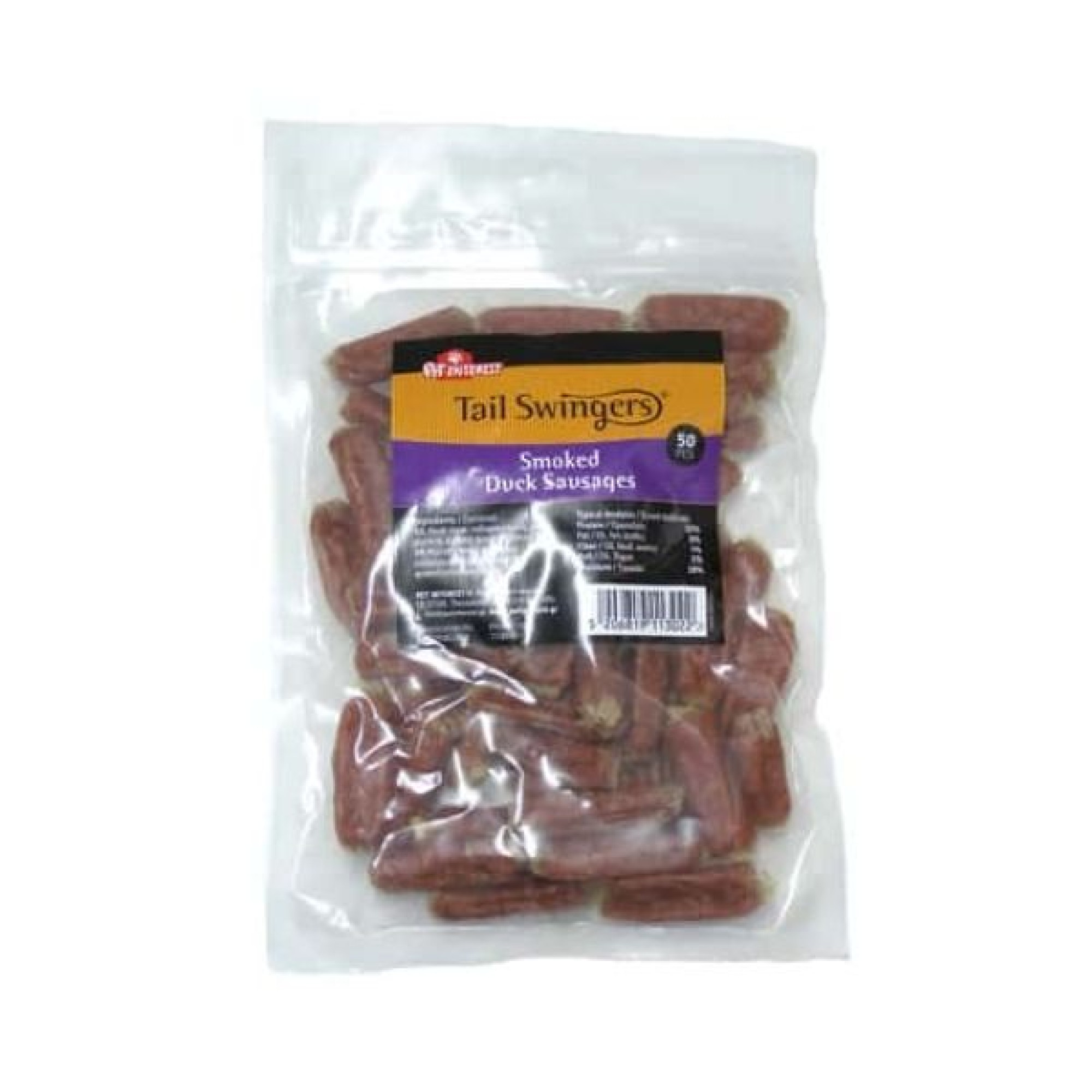 TAILSWINGERS SMOKED DUCK SAUSAGES 375gr 50pcs