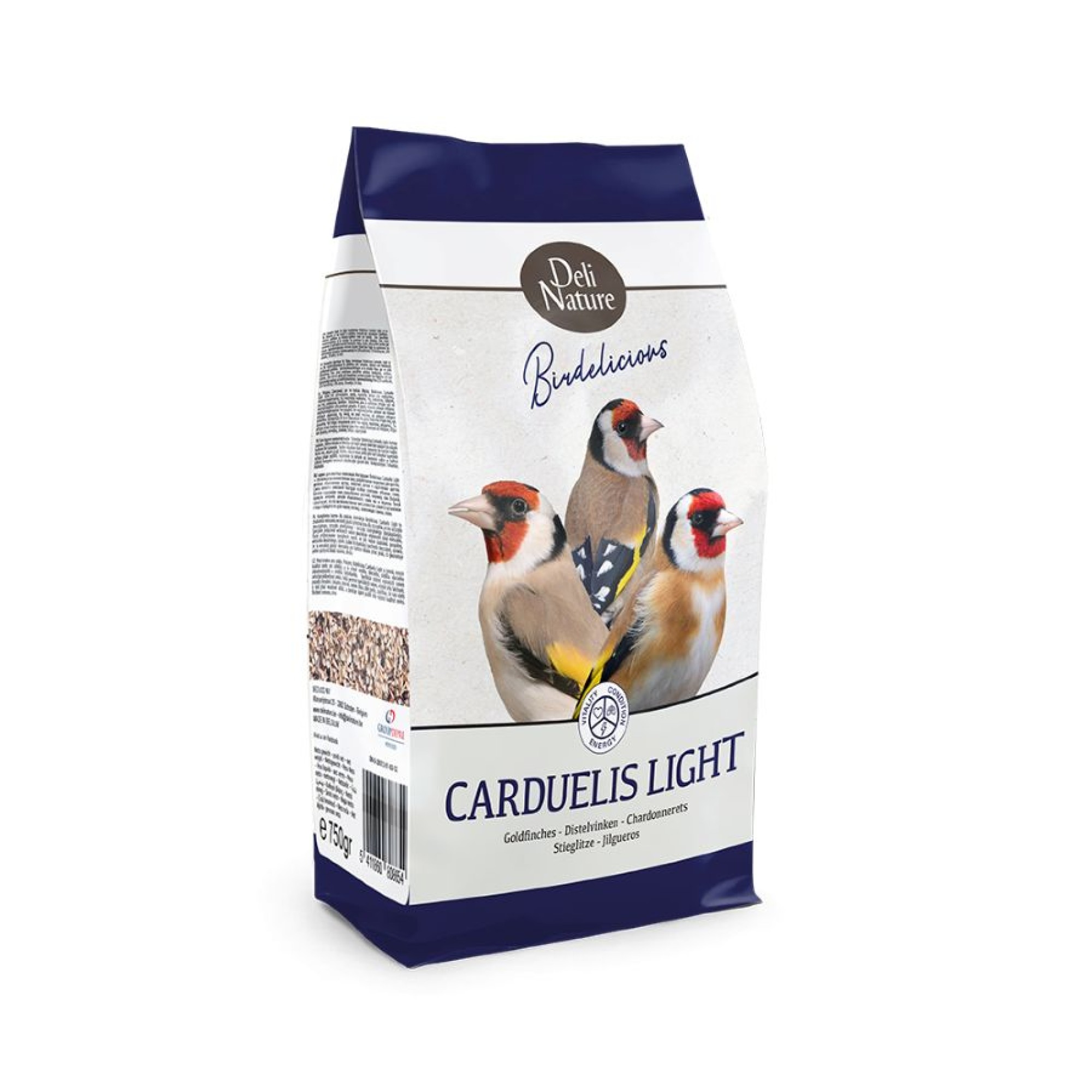 DELI NATURE BIRDELICIOUS CARDUELIS GOLDFINCHES LIGHT 750gr