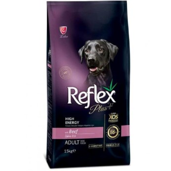 REFLEX PLUS HIGH ENERGY MEDIUM LARGE ADULT DOG ΒΟΔΙΝΟ 15kg