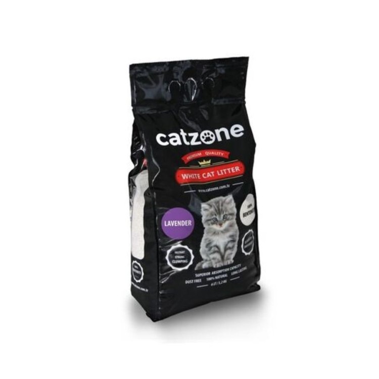 CATZONE CAT LITTER CLUMPING LAVENDER 6lt