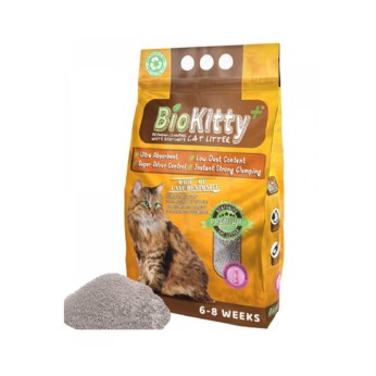 BIO KITTY PREMIUM CLUMPING WHITE ΒΕΝΤΟΝΙΤE BABY POWDER ΑΜΜΟΣ ΥΓΙΕΙΝΗΣ ΓΑΤΑΣ 10lt BIO KITTY PREMIUM CLUMPING WHITE ΒΕΝΤΟΝΙΤE BABY POWDER ΑΜΜΟΣ ΥΓΙΕΙΝΗΣ ΓΑΤΑΣ 10lt