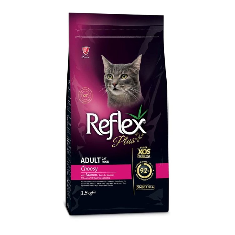 REFLEX PLUS ADULT CAT CHOOSY ΣΟΛΟΜΟΣ 1.5kg