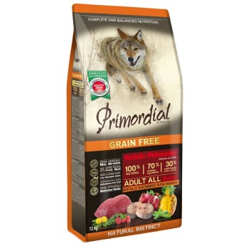 PRIMORDIAL GRAIN FREE HOLLISTIC ADULT DOG ALL BREEDS ΒΟΥΒΑΛΙ ΣΚΟΥΜΠΡΙ 2kg