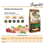 PRIMORDIAL GRAIN FREE HOLLISTIC ADULT DOG CHICKEN SALMON 12kg