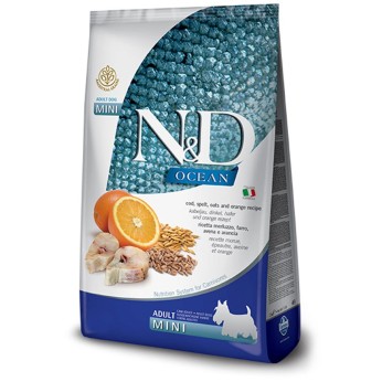 ND OCEAN LOW GRAIN COD AND ORANGE ADULT MINI 2.5KG