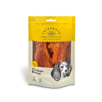 CELEBRATE FRESHNESS SUPER PREMIUM ADULT DOG SNACK CHICKEN BREAST 360gr