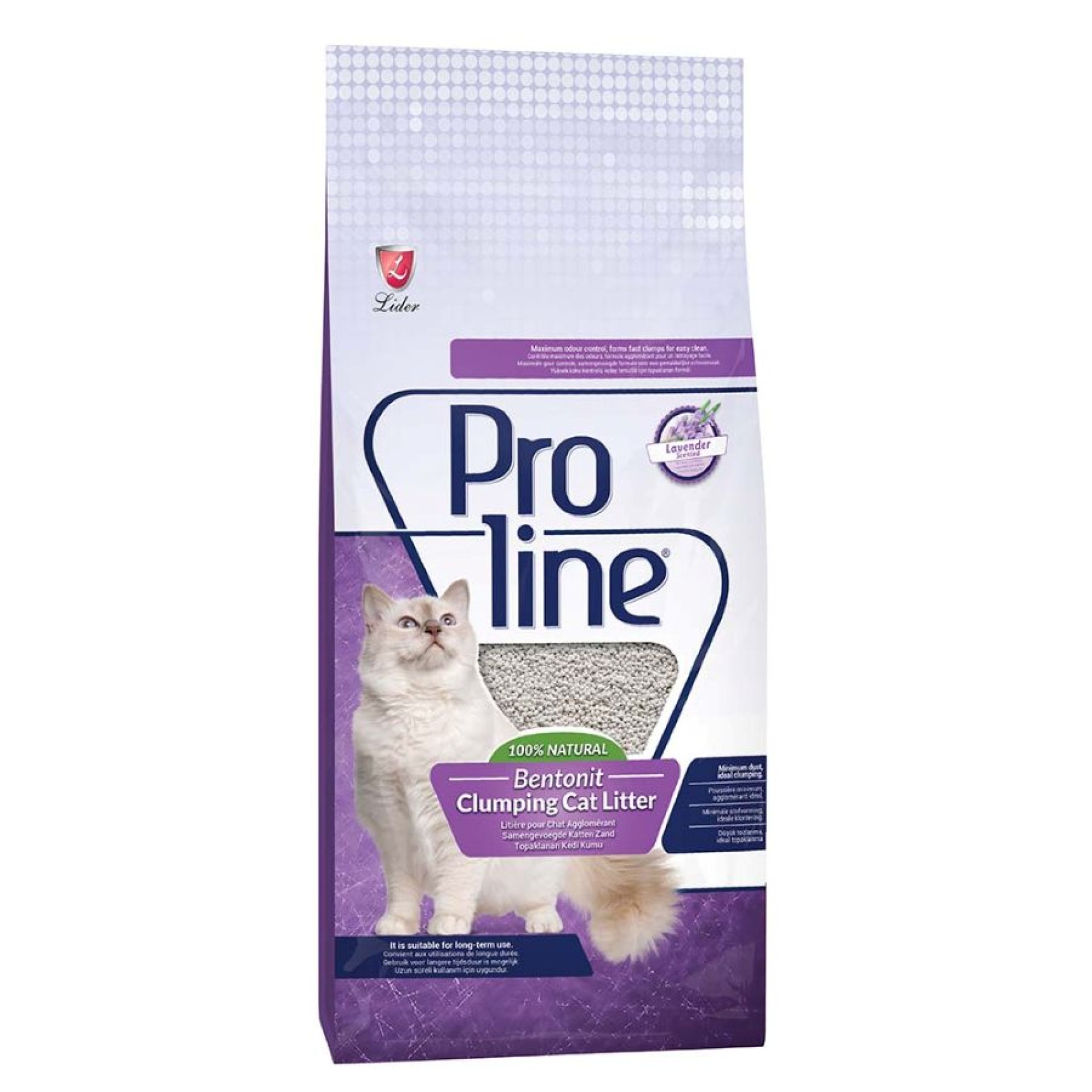 PROLINE ΑΜΜΟΣ ΓΑΤΑΣ ΜΠΕΤΟΝΙΤΗΣ LAVENDER 10lt