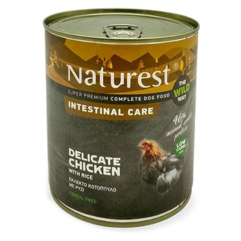 NATUREST INTESTINAL CARE ADULT DOG WET FOOD ΚΟΤΟΠΟΥΛΟ ΡΥΖΙ 800gr NATUREST INTESTINAL CARE ADULT DOG WET FOOD ΚΟΤΟΠΟΥΛΟ ΡΥΖΙ 800gr