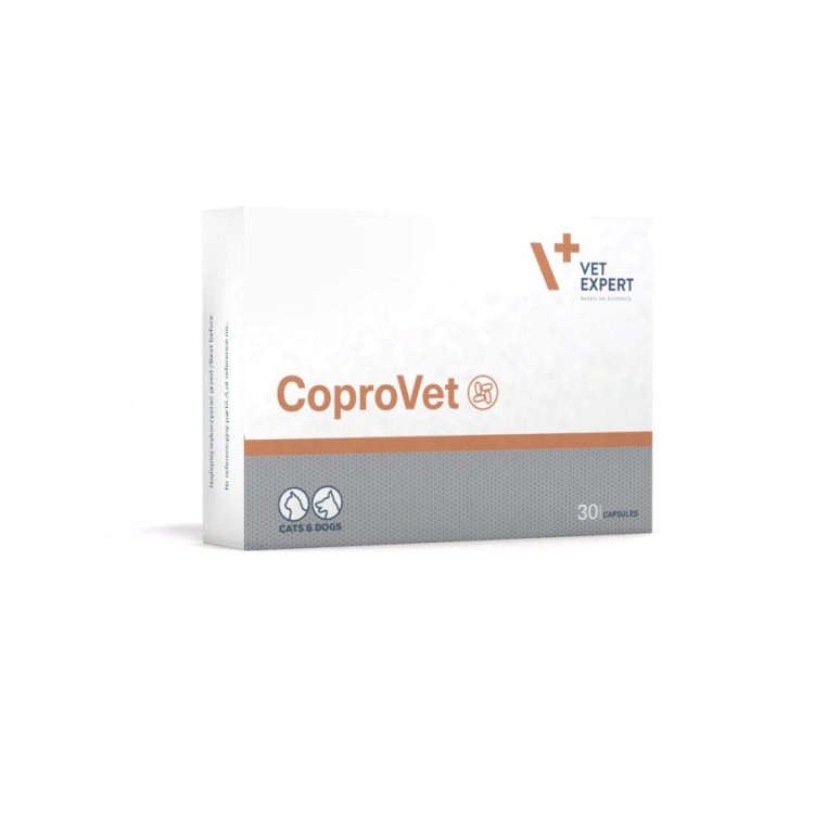 VET EXPERT COPROVET ΣΥΜΠΛΗΡΩΜΑ ΔΙΑΤΡΟΦΗΣ ΚΑΤΑ ΤΗΣ ΚΟΠΡΟΦΑΓΙΑΣ ΣΚΥΛΟΥ ΚΑΙ ΓΑΤΑΣ 30caps