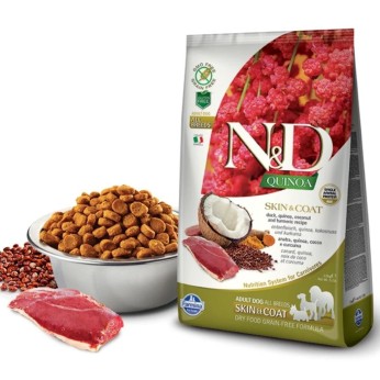 ND QUINOA SKIN AND COAT ADULT ALL BREEDS DUCK 2.5kg ND QUINOA SKIN AND COAT ADULT ALL BREEDS DUCK 2.5kg