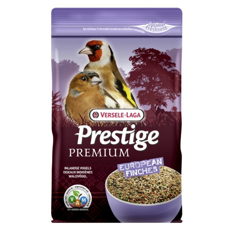 VERSELE LAGA PRESTIGE PREMIUM EUROPEAN FINCHES ΤΡΟΦΗ ΓΙΑ ΑΓΡΙΟΠΟΥΛΑ 800gr