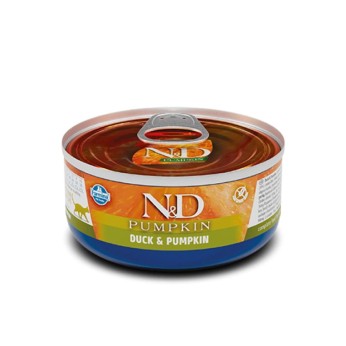 ND PUMPKIN ADULT CAT WET FOOD ΠΑΠΙΑ ΚΑΙ ΚΟΛΟΚΥΘΑ 70gr