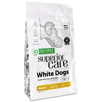 NATURES PROTECTION SUPERIOR CARE GRAIN GREE WHITE ADULT MINI SMALL DOGS LAMB 1.5 KG