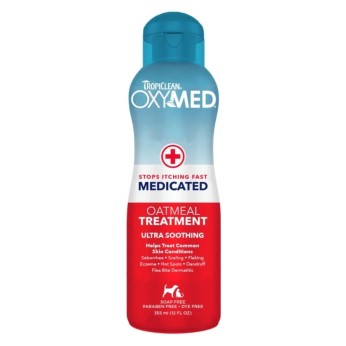 TROPICLEAN OXYMED OATMEAL TREATMENT ΚΡΕΜΑ ΚΑΤΑ ΤΟΥ ΚΝΗΣΜΟΥ 355ml TROPICLEAN OXYMED OATMEAL TREATMENT ΚΡΕΜΑ ΚΑΤΑ ΤΟΥ ΚΝΗΣΜΟΥ 355ml
