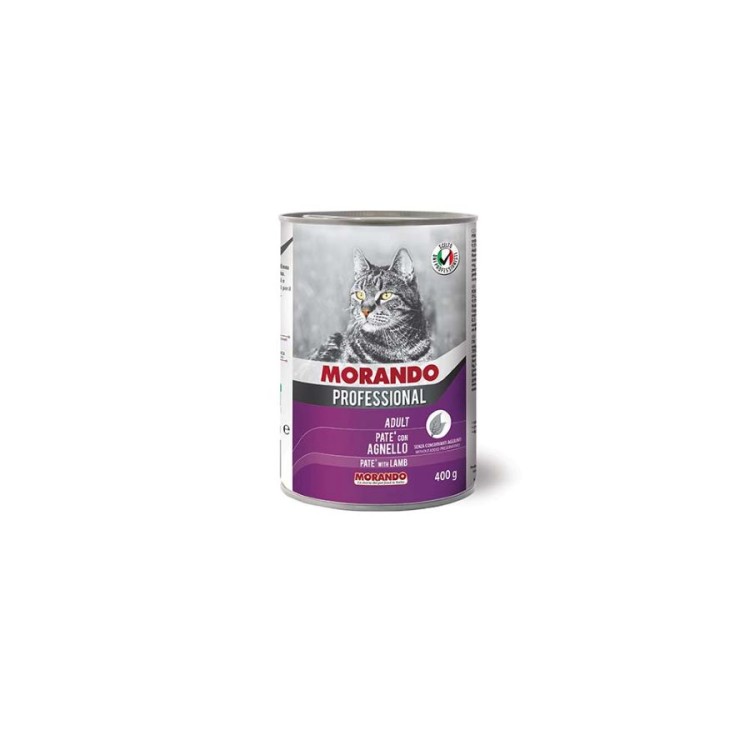 MORANDO PROFESSIONAL ADULT CAT WET FOOD ΑΡΝΙ ΠΑΤΕ 400gr