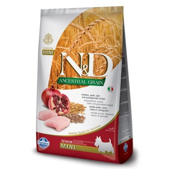 ND LOW GRAIN CHICKEN AND POMEGRANATE SENIOR MINI 2.5kg