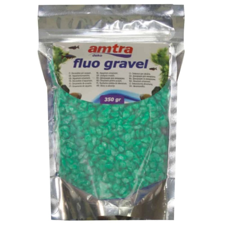 AMTRA FLUO GRAVEL GREEN ΔΙΑΚΟΣΜΗΤΙΚΟ ΧΑΛΙΚΙ ΕΝΥΔΡΕΙΟΥ 350gr