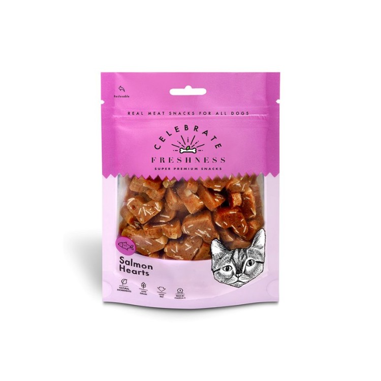 CELEBRATE FRESHNESS CAT HEART BITES ΣΟΛΟΜΟΣ 50gr