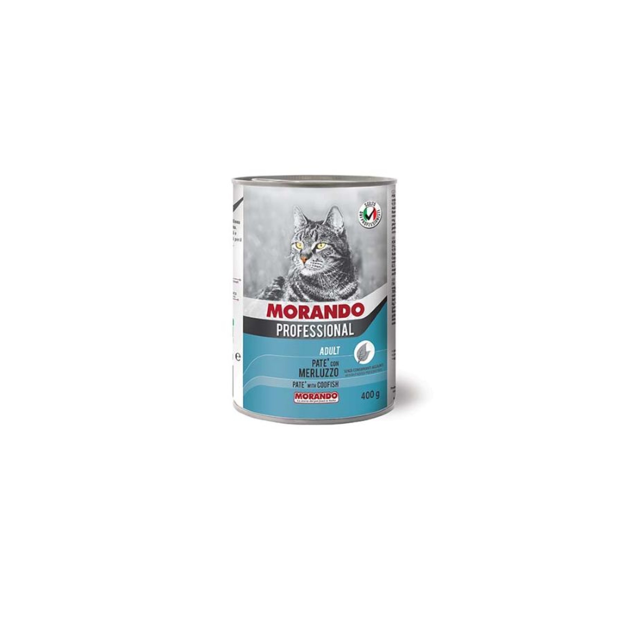 MORANDO PROFESSIONAL ADULT CAT WET FOOD ΜΠΑΚΑΛΙΑΡΟΣ ΠΑΤΕ 400gr